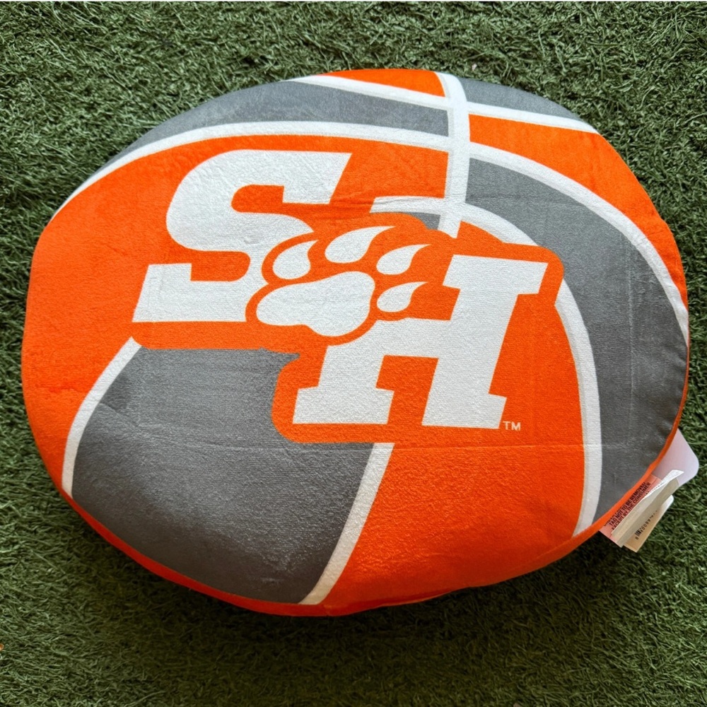 🆕 Sam Houston State Bearkats Plush Pillow New with Tags